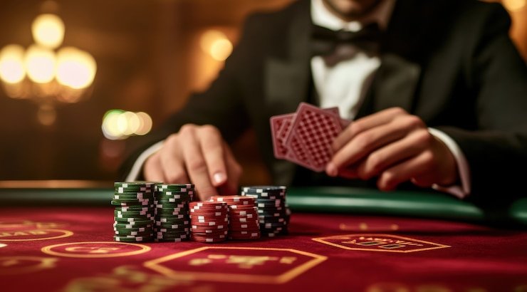 Meja blackjack live premium di studio badak500 eksklusif untuk VIP
